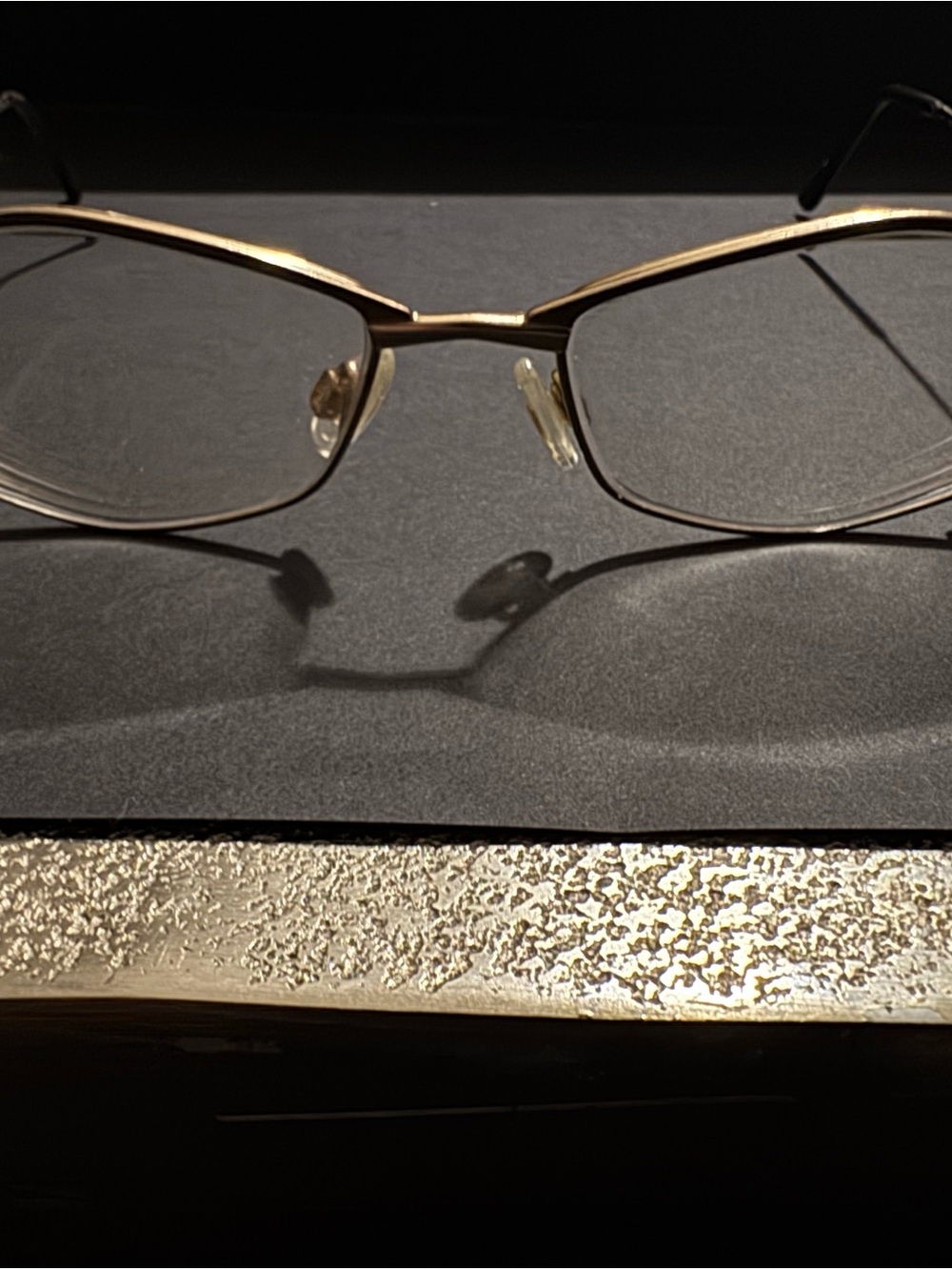 Cazal Women's Gold Metal Rim Glasses